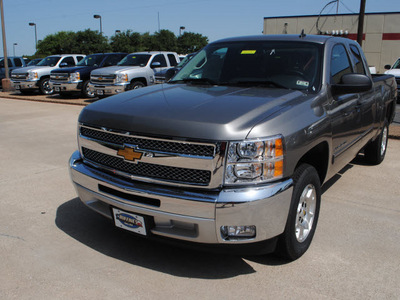 chevrolet silverado 1500 2013 graystone metallic pickup truck lt flex fuel v8 2 wheel drive automatic 75075