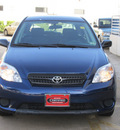 toyota matrix 2008 lt  blue hatchback gasoline 4 cylinders front wheel drive automatic with overdrive 77074