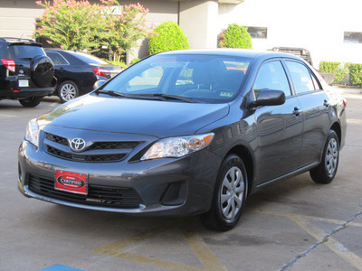toyota corolla 2011 gray sedan le gasoline 4 cylinders front wheel drive automatic with overdrive 77074