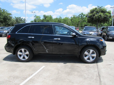 acura mdx 2012 black suv w tech gasoline 6 cylinders all whee drive automatic with overdrive 77074