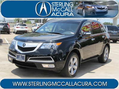 acura mdx 2012 black suv gasoline 6 cylinders all whee drive automatic with overdrive 77074