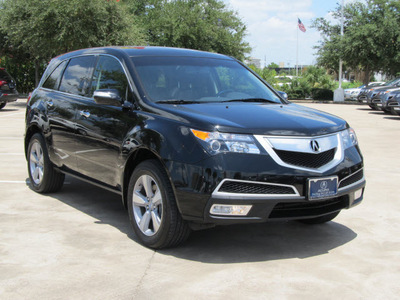 acura mdx 2012 black suv gasoline 6 cylinders all whee drive automatic with overdrive 77074