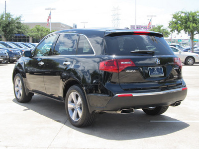 acura mdx 2012 black suv gasoline 6 cylinders all whee drive automatic with overdrive 77074