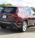 acura mdx 2010 dk  red suv gasoline 6 cylinders all whee drive automatic with overdrive 77074