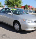 toyota camry 2006 silver sedan le gasoline 4 cylinders front wheel drive automatic with overdrive 80229