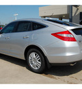 honda crosstour 2012 silver wagon gasoline 4 cylinders front wheel drive 5 speed automatic 77025