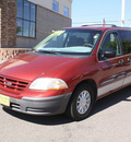 ford windstar 2000 dk  red van lx gasoline v6 front wheel drive automatic with overdrive 80229