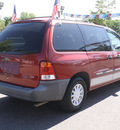 ford windstar 2000 dk  red van lx gasoline v6 front wheel drive automatic with overdrive 80229