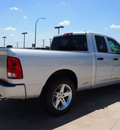 ram ram pickup 1500 2012 silver pickup truck st gasoline 8 cylinders 2 wheel drive automatic 76011