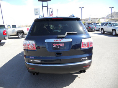 gmc acadia 2009 blue suv sle 1 gasoline 6 cylinders all whee drive automatic 79922