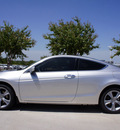 honda accord 2012 silver coupe ex l v6 gasoline 6 cylinders front wheel drive automatic 75034
