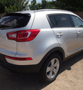 kia sportage 2013 bright silver suv lx gasoline 4 cylinders front wheel drive 6 speed automatic 77375