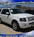 ford expedition 2010 white suv flex fuel 8 cylinders 2 wheel drive 6 speed automatic 75041