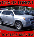 toyota 4runner 2012 silver suv sr5 gasoline 6 cylinders 2 wheel drive automatic 75604