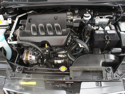 nissan sentra 2009 black sedan gasoline 4 cylinders front wheel drive automatic 76116