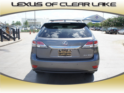 lexus rx 350 2013 gray suv gasoline 6 cylinders front wheel drive automatic 77546