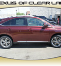 lexus rx 350 2013 dk  red suv gasoline 6 cylinders front wheel drive automatic 77546