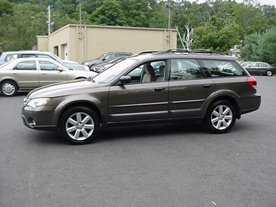 subaru outback 2008 dk  brown wagon 2 5i gasoline 4 cylinders all whee drive automatic 06019