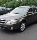 subaru outback 2008 dk  brown wagon 2 5i gasoline 4 cylinders all whee drive automatic 06019