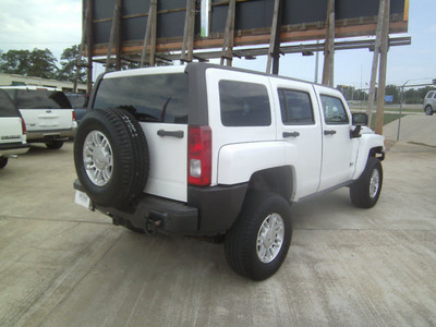 hummer h3 2007 white suv gasoline 5 cylinders 4 wheel drive automatic 75503