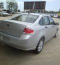 ford focus 2008 silver sedan se gasoline 4 cylinders front wheel drive automatic 75503