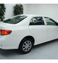 toyota corolla 2010 white sedan le gasoline 4 cylinders front wheel drive automatic 91731