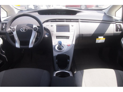 toyota prius 2012 black hatchback three hybrid 4 cylinders front wheel drive automatic 77074