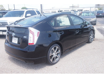 toyota prius 2012 black hatchback two hybrid 4 cylinders front wheel drive automatic 77074