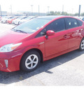 toyota prius 2012 red hatchback four hybrid 4 cylinders front wheel drive automatic 77074