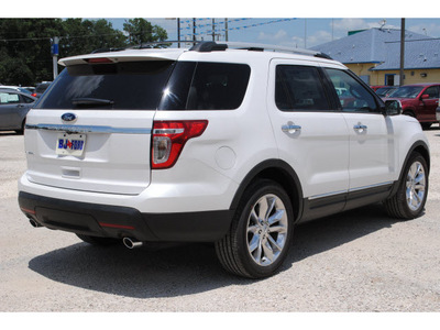 ford explorer 2012 white suv limited gasoline 6 cylinders 2 wheel drive automatic 77575