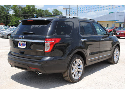 ford explorer 2013 black suv limited flex fuel 6 cylinders 2 wheel drive automatic 77575