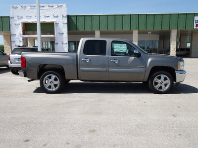 chevrolet silverado 1500 2012 silver lt flex fuel 8 cylinders 2 wheel drive automatic 78009