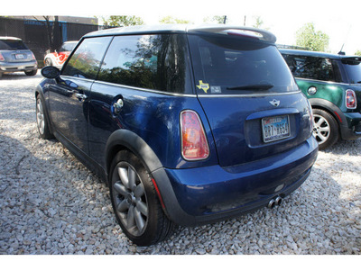 mini cooper 2003 dk  blue hatchback s gasoline 4 cylinders front wheel drive 6 speed manual 78729