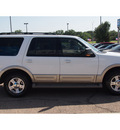 ford expedition 2005 white suv eddie bauer gasoline 8 cylinders rear wheel drive automatic with overdrive 77802