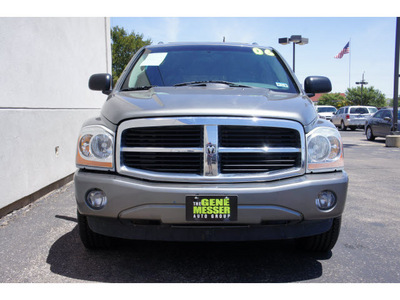 dodge durango 2006 dk  gray suv limited gasoline 8 cylinders 4 wheel drive automatic 79407