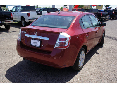 nissan sentra 2011 dk  red sedan 2 0 gasoline 4 cylinders front wheel drive automatic 78520