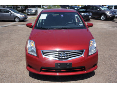 nissan sentra 2011 dk  red sedan 2 0 gasoline 4 cylinders front wheel drive automatic 78520