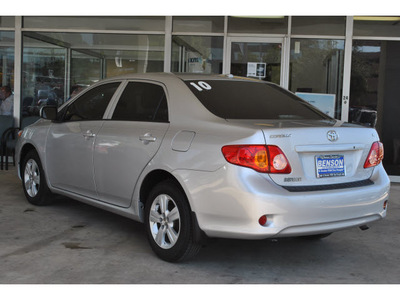 toyota corolla 2010 silver sedan le gasoline 4 cylinders front wheel drive automatic 78216