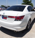 honda accord 2012 white sedan ex l gasoline 4 cylinders front wheel drive automatic 75034