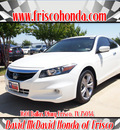 honda accord 2012 white coupe ex l v6 gasoline 6 cylinders front wheel drive automatic 75034