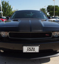 dodge challenger 2012 black coupe r t gasoline 8 cylinders rear wheel drive automatic 76011
