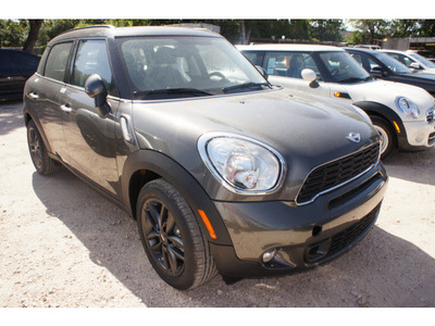 mini cooper countryman 2012 dk  gray s gasoline 4 cylinders front wheel drive 6 speed manual 78729