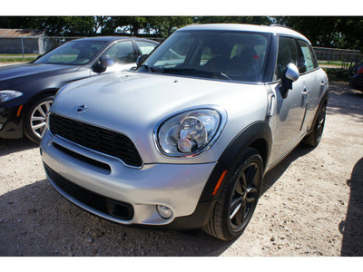 mini cooper countryman 2012 silver s gasoline 4 cylinders front wheel drive automatic 78729