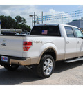 ford f 150 2012 white lariat gasoline 6 cylinders 4 wheel drive automatic with overdrive 77575