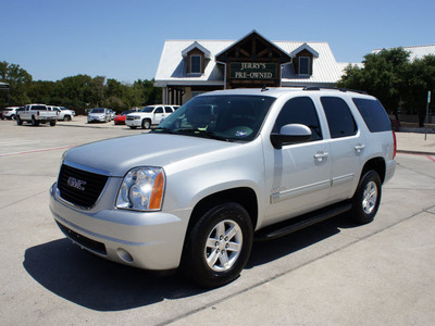 gmc yukon 2011 silver suv sle flex fuel 8 cylinders 2 wheel drive 6 speed automatic 76087