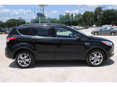 ford escape 2013 black suv sel gasoline 4 cylinders front wheel drive automatic 77575