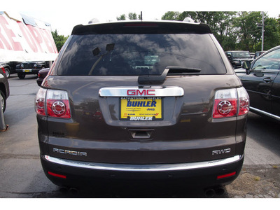 gmc acadia 2011 brown suv slt 1 gasoline 6 cylinders all whee drive automatic 07730
