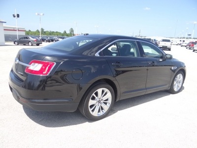 ford taurus 2010 black sedan limited gasoline 6 cylinders front wheel drive shiftable automatic 77388