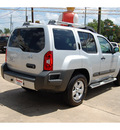 nissan xterra 2011 silver suv s gasoline 6 cylinders 2 wheel drive automatic with overdrive 77657