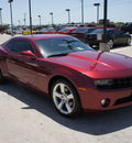 chevrolet camaro 2010 red coupe lt gasoline 6 cylinders rear wheel drive 6 speed automatic 76087